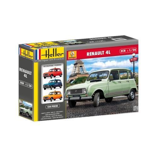 Renault 4L GTL - HELLER 80759 - 1/24