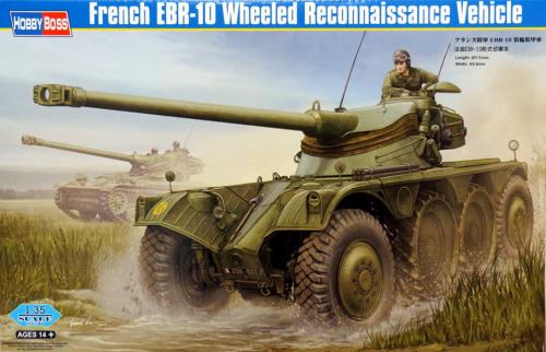 Véhicule de reconnaissance français EBR-10 - 1/35 - HOBBY BOSS 82489