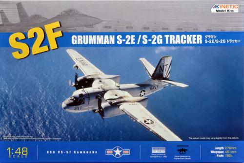Grumman S-2E - KINETIC 48024 - 1/48