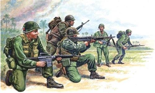 Forces spéciales US  Vietnam - ITALERI 6078 - 1/72