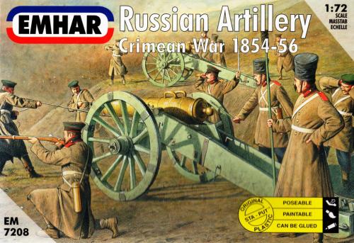 Russian artillery - 1/72è EMHAR  7208