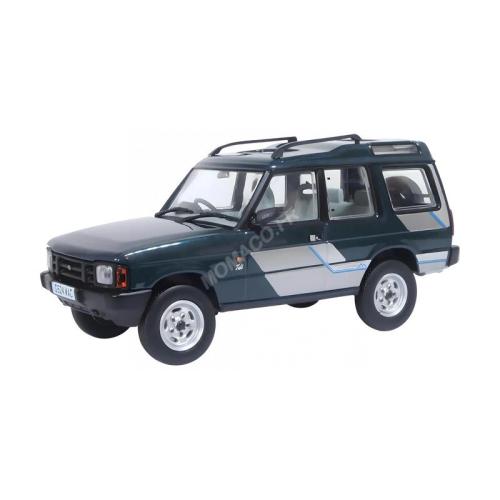 miniature LAND ROVER DISCOVERY 1 bleu Marseille 1/43 - OXFORD 43DS1003