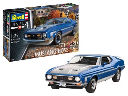 Mustang Boss 351 1971 1/25 - REVELL 07699
