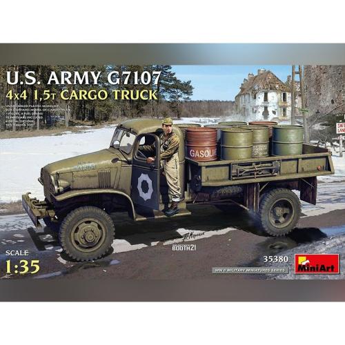 U.S. ARMY G7107 4X4 1,5t Cargo truck MINIART 35380  1/35