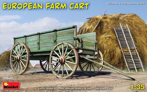 EUROPEAN FARM CART 1/35 - MINIART 35642