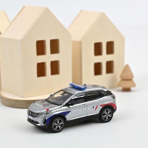 miniature Peugeot 3008 2023 POLICE NATIONALE - NOREV 473947 - 1/43