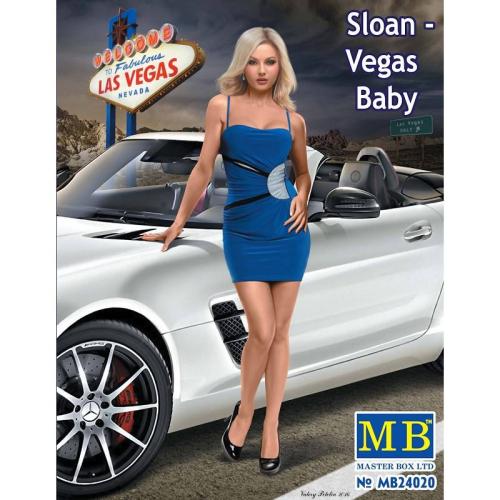 Sloan Végas Baby courbes dangereuses - MASTER BOX 24020 - 1/24 -