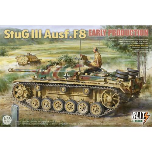 Maquette STUG III Ausf F8 début de production 1/35 TAKOM 8013