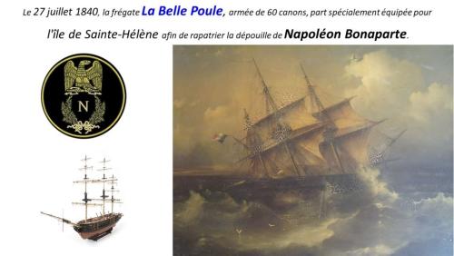 Maquette bateau bois La Belle Poule 1/90 OCCRE 15007