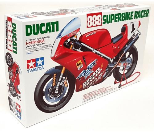 Maquette DUCATI 888 Superbike Racer 1/12 TAMIYA 14063