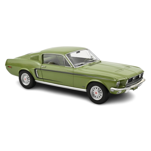 Ford Mustang Fastback GT 1968 vert clair 1/12 NOREV 122704