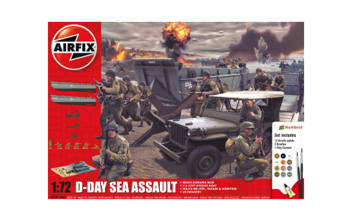 Set D-Day Sea Assault - AIRFIX A50156A - 1/72