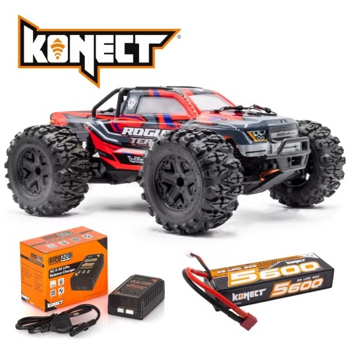 Rogue Terra Brushless rouge RTR + AQ/Chargeur IMODEL ROGTRDRTR